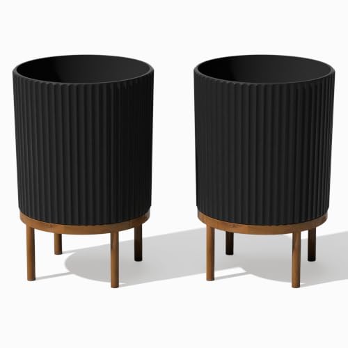 Veradek Demi Series Raised Planter - Round Planter with...
