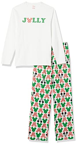 Amazon Essentials Disney Flannel Pajama Sleep Sets, Mickey Holiday-Mens, Xx-Large #TOP2