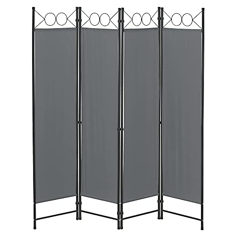 [en.casa] Biombo Separador de 4 Paneles Saragossa thumbnail