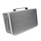 Conception peu encombrante : les supports DVD empilables vous permettent de maximiser votre espace de stockage. Le sac de rangement DVD peut être facilement empilé sur des étagères ou à l'intérieur d'armoires, vous aidant ainsi à garder vos médias bien organisés.