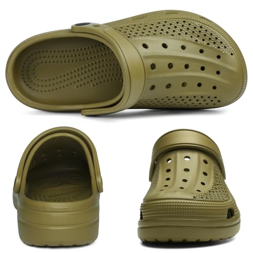 Image of Beslip Comfortable Garden Clogs for Women and Men with Medium Arch Support | Waterproof Slip-Resistant Sandals, Lightweight EVA Slip-On Shoes for Indoor Outdoor