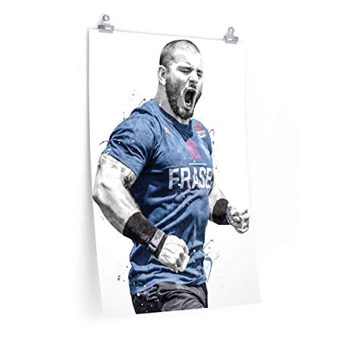 Mat Fraser Print, Mat Fraser Poster, Gym Poster, Crossfit Wall Art, Sport Room Decor, CrossFit Poster Print, Watercolor Cross Fit Print