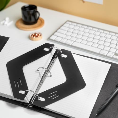 tutata Sheet Lifters, Triangle Page Lifter for 3 Ring Binder, 12 Pack - Image 5