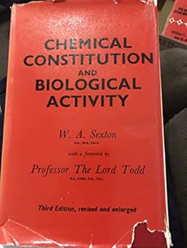 Hardcover Chemical constitution and biological activity Book