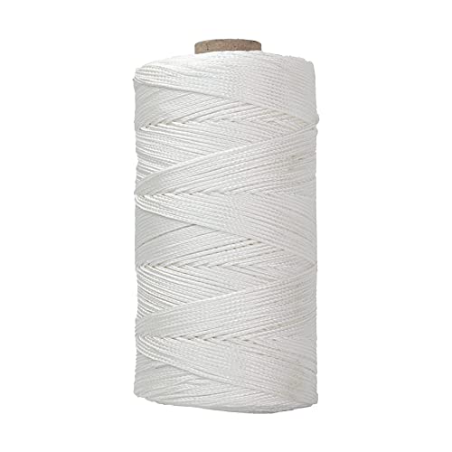 Expert Predator Unisex's Tortiglia Nylon 210/6 1lb White Twisted Rope
