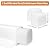 Collapsible Shower Threshold Water Dam, Ldeal for Wheelchair Accessible, Accessibility or ADA Showers Include End cups (66 INCH)