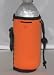 Water Bottle cooler with Drawstring & Clip, Orange