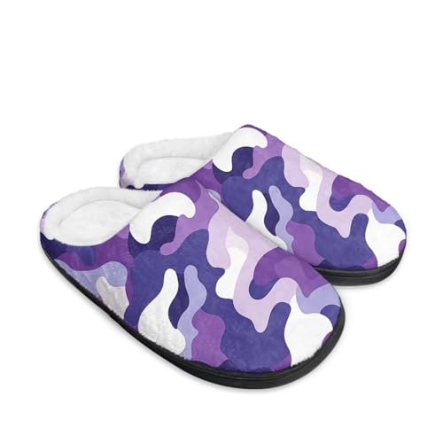 Binienty Womens Slippers Fuzzy Lined Home Slippers with Arch Support Anti Sikd Sole