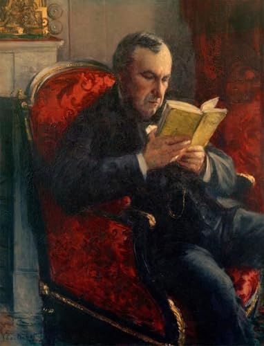 Poster Gustave Caillebotte pour créer une ambiance cabinet de lecture dans votre bureau
