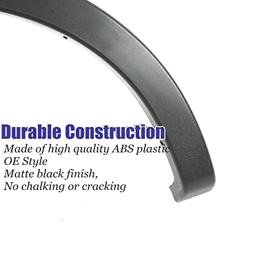 Kintop Fender Flares Compatible With 2009-2014 Ford F150 Styleside Abs F150 Wheel Fender Flares Set 4Pcs Paintable Textured Matte Black（Not Fit Platinum Or Raptor Models） #TOP2