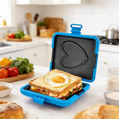 Poêle grill pour micro-ondes compacte et polyvalente