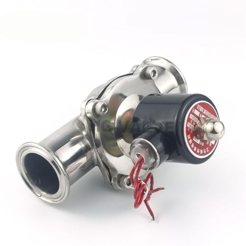 Électrovanne 220V DN25 en acier inoxydable 304 à collier - 4