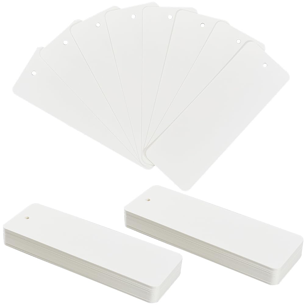 Marque-pages blancs pour peinture et dessin lors de vos ateliers