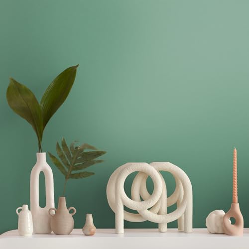 A.S. Création Tapete Grün - hochwertige einfarbige Vliestapete 395801 mit leichter Struktur - Wandtapete für verschiedene Wohnräume auf 10,05m x 0,53m - Made in Germany