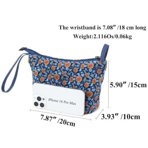 Image of Original Design Wristlet Wallet - Large Capacity Clutch Bag with Wrist Strap