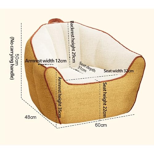 Pouf canapé modulable pour soulager le dos au sol - 4