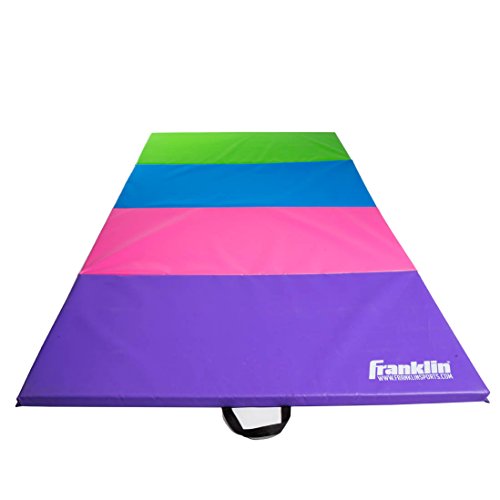 Franklin Sports Folding Gymnastics Mat for Gym and Home, 4' x 8