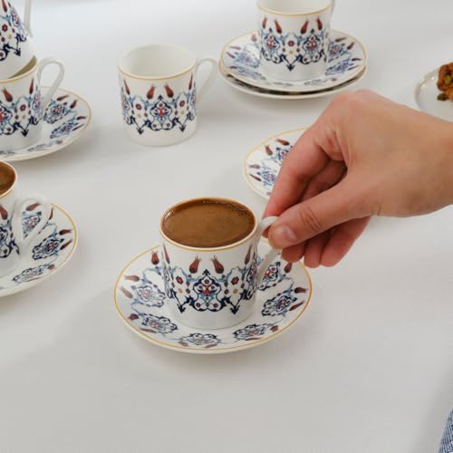 KARACA Haliç Mug 80 ml résout le problème des cafés refroidis à table