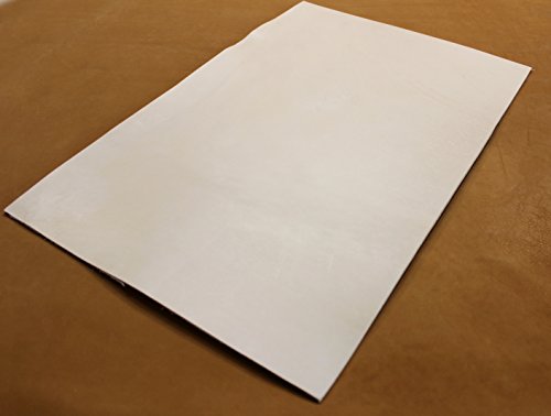 Cuir ultra résistant 40 x 60 cm Env. Épaisseur : 5,5 mm Cuir de vachette végétal, cuir épais bricolage pour de nombreux projets : sacs, carquoises, holsters, fourreaux, sacs, courroies, poinçonner Cover