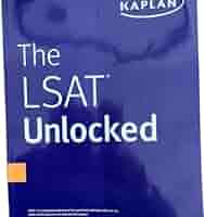 Kaplan The LSAT Unlocked Course Edition Study Guide, Black