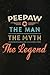 Password book Mens Peepaw The Man The Myth The Legend Good Funny Father's Day Premium Graphic: Halloween,Xmas,2021,Thanksgiving,Christmas Gifts,2022,Address books for women with tabs