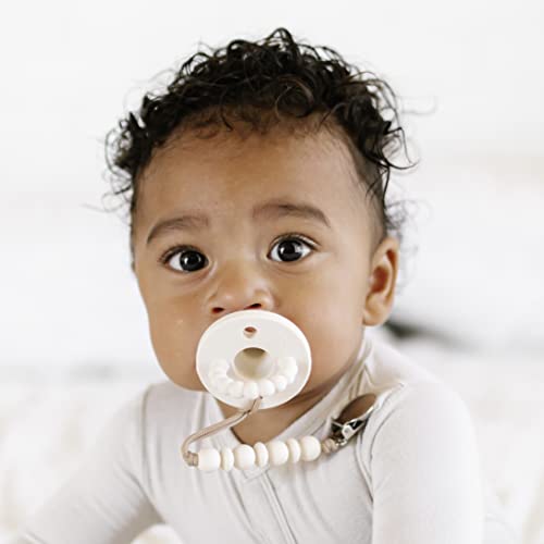 Image of Ryan & Rose Cutie PAT Pacifier Teether (Stage 2, Ivory)