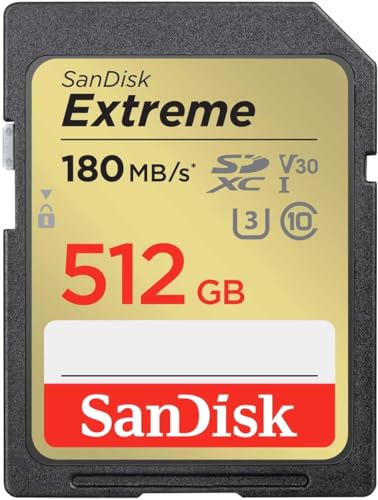 SanDisk SDカード 512GB SDXC Class10 UHS-I U3 V30