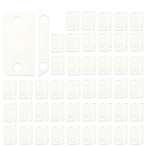 Sinbana 90pz Ricambi Nastro Adesivo per Sensore di Contatto Dell'Allarme ad Anello di Seconda Generazione, Inclusi Cuscinetti Sensore e Cuscinetti Magnetici per Una Facile Installazione