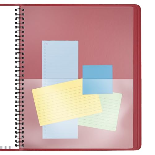 Image of AT-A-GLANCE 2026 Planner, Monthly, 15-Month, 9 inch x 11 inch, Large, Red (702501326)