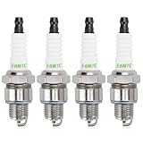 BPR6HS Spark Plug for NGK BPR6HS Torch E6RTC E7RTC 4 PACK