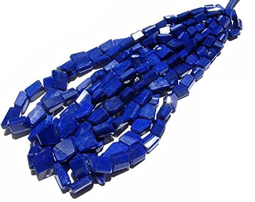 Perles de lapis-lazuli naturel pour bijoux DIY lithothérapie - 4