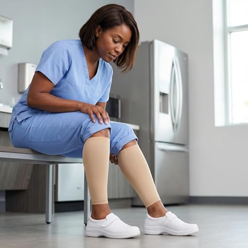 Image of MGANG 20-30mmHg Compression Calf Sleeves Reduces Leg Swelling & Fatigue