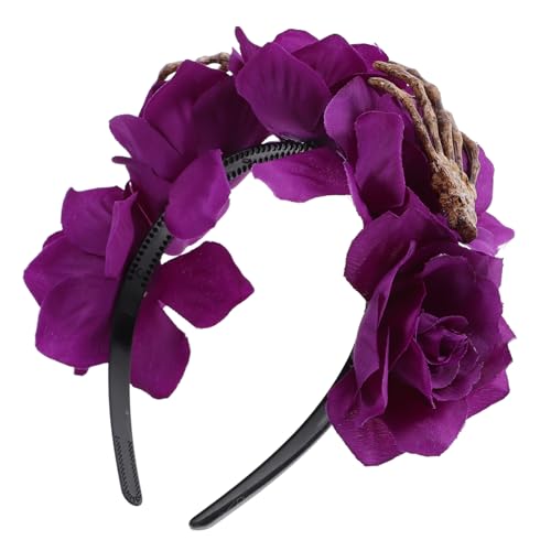 Serre-tête style gothique pour le Jour des Morts et carnaval