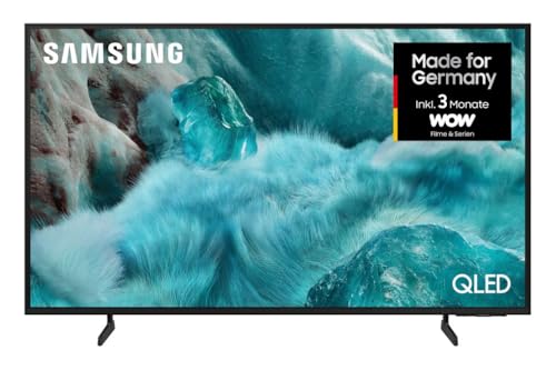 Samsung QLED Q7F2 4K 43 Zoll (108 cm) UHD Fernseher, Q4 AI Prozessor, Quantum Dot für Reale Farben, 4K Upscaling, Knox Security, Gaming Hub, Kostenlose Inhalte, Samsung Vision AI Smart TV