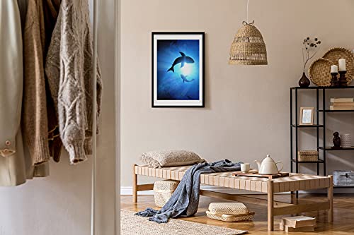 Photo affiche moderne de requins pour décoration murale - 3