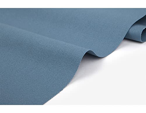 Tissus coton bleu sarcelle profond 14m de qualité supérieure