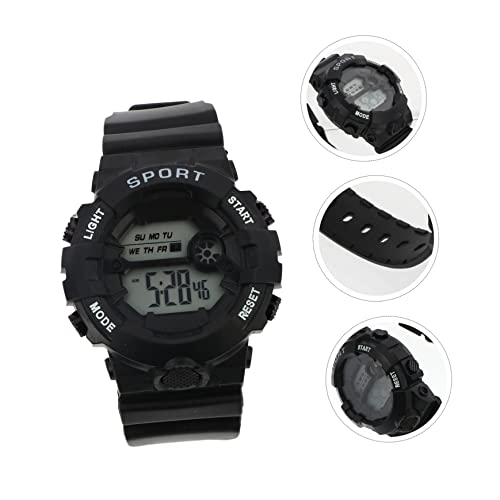 Waterproof Electronic Sports Watch for Students Minimalist Design Luminous Display Adjustable Strap for Outdoor Activities3