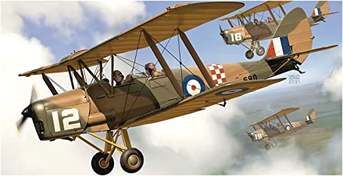 KPモデル 1/72 イギリス空軍 デ・ハビランド DH-82A タイガーモス プラモデル KPM0363のサムネイル