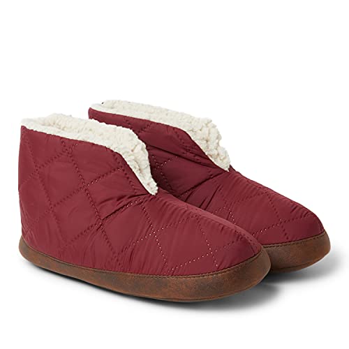Dearfoams Women's Heritage Warm Up Bootie Slipper3