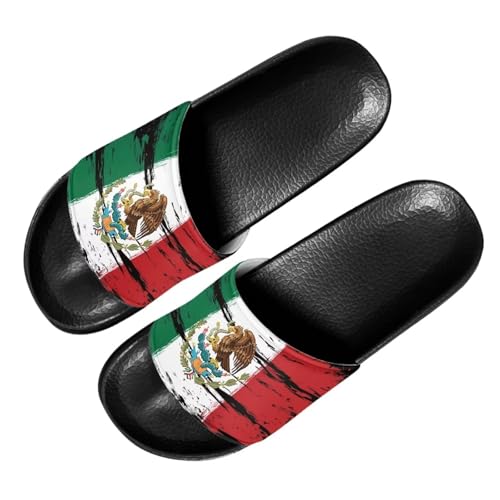 Image of Footwear for Mens Open Toe Athletic Sandals Anti-Slip Sole Slide Sandals Pillow House Flat Shoes Comfortable Slip On Slippers for Indoor & Outdoor