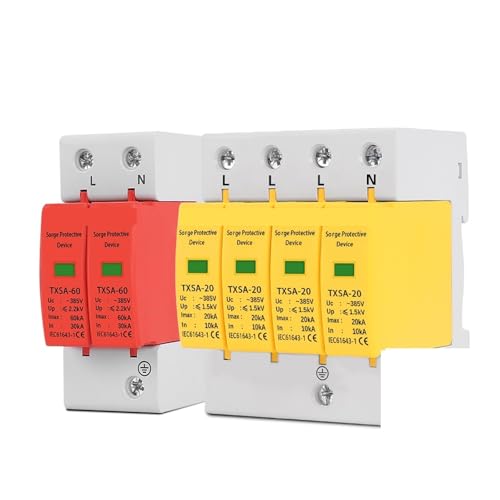 SPD 4P Parafoudre Basse Tension AC Distribution Appareil Domestique 60KA 1 Pièce