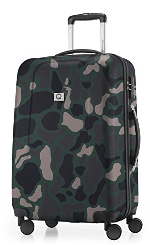 Hauptstadtkoffer - Wedding - Hartschalenkoffer Trolley Rollkoffer Reisekoffer, TSA, Doppelrollen, 65 cm, 71 Liter, Camouflage Hauptstadtkoffer - Wedding - Hartschalenkoffer Trolley Rollkoffer Reisekoffer, TSA, Doppelrollen, 65 cm, 71 Liter, Camouflage