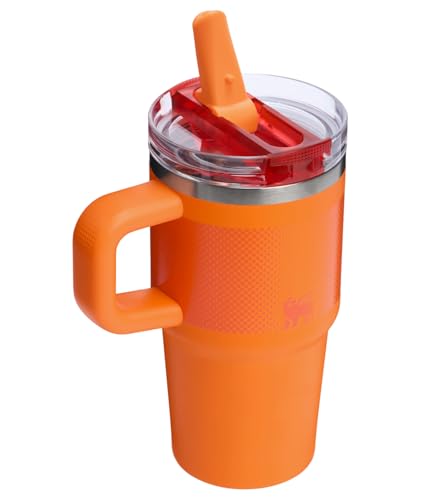 Image of STANLEY Quencher ProTour Flip Straw Tumbler with Leakproof Lid 20 oz | Built-In Straw and Handle | Cup Holder Compatible for Travel | Insulated Stainless Steel Cup | BPA-Free | Goldenrod Fade