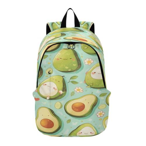Sac à dos poire sourire dessin animé imperméable de randonnée