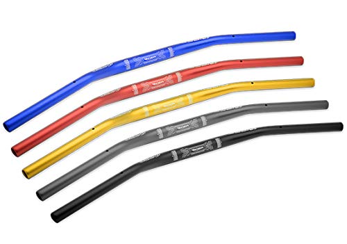 Amazon | RIDEA アルミテーパーハンドルバー 28.6mm カラー