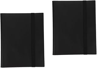 TOYANDONA Pasta De Álbum De Troca De Cartão De Jogo 2 Peças De Páginas Álbum De Armazenamento De Esportes Pasta De Cartão De Futebol Cartão De Futebol Cartão De Jogo Álbum De