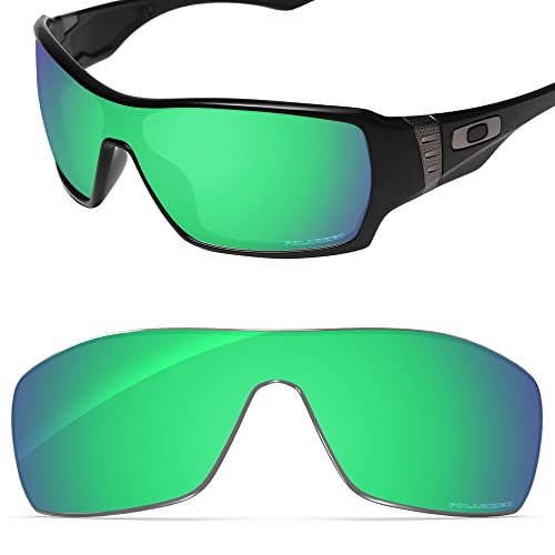 Image of Performance Replacement Lenses Compatible with Oakley Offshoot OO9190 Polarized Etched-Emerald Green