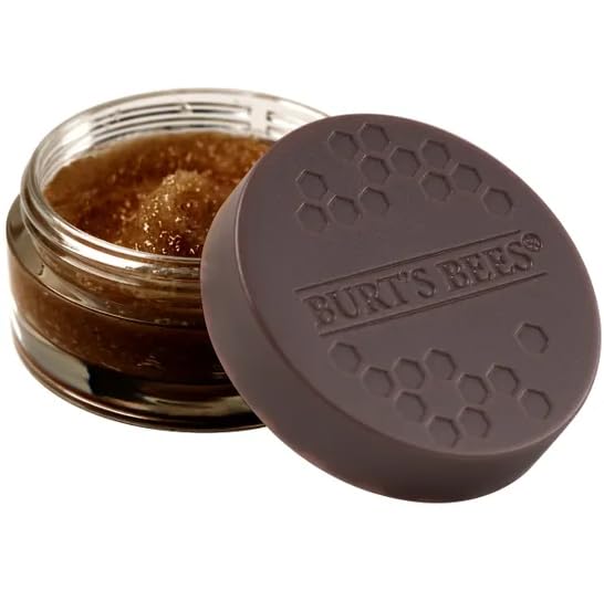 Burt’s Bees Conditioning Coffee Grounds Lip Scrub Natural Origin, 0.25 oz/7.08g - 2 Jars