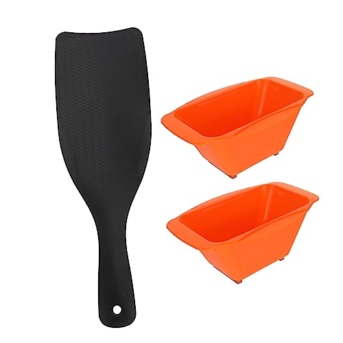 BESTYASH 1 Juego Kit De Color De Pelo Tablero De Tinte Destacado Herramientas Tinte El Cabello Destacar Tazón Teñir El Cabello Tazón Colorear Bol Abs Naranja