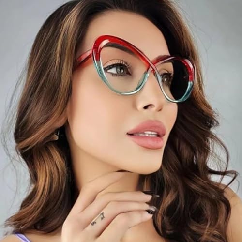 Montures de lunettes léopard tendance motif patchwork noir - 2
